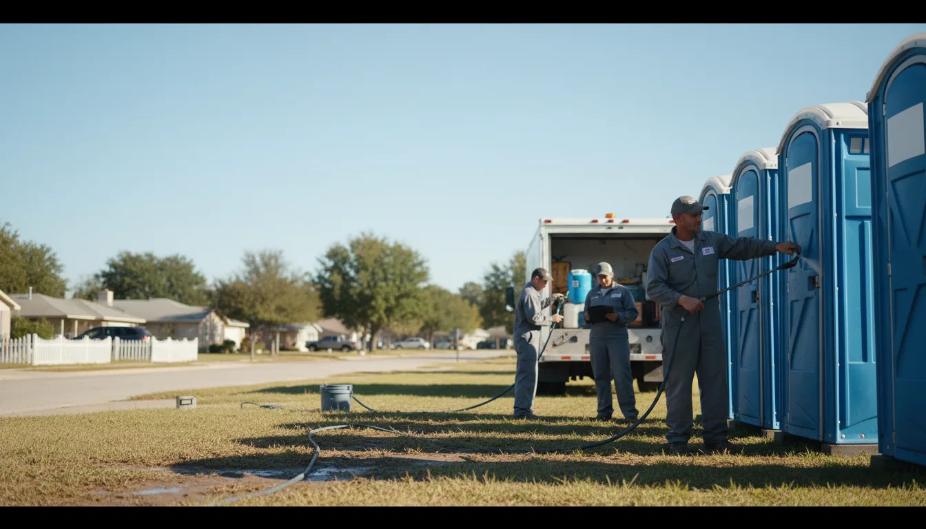 Long-Term Portable Toilet Rental in Arapahoe, NC near me